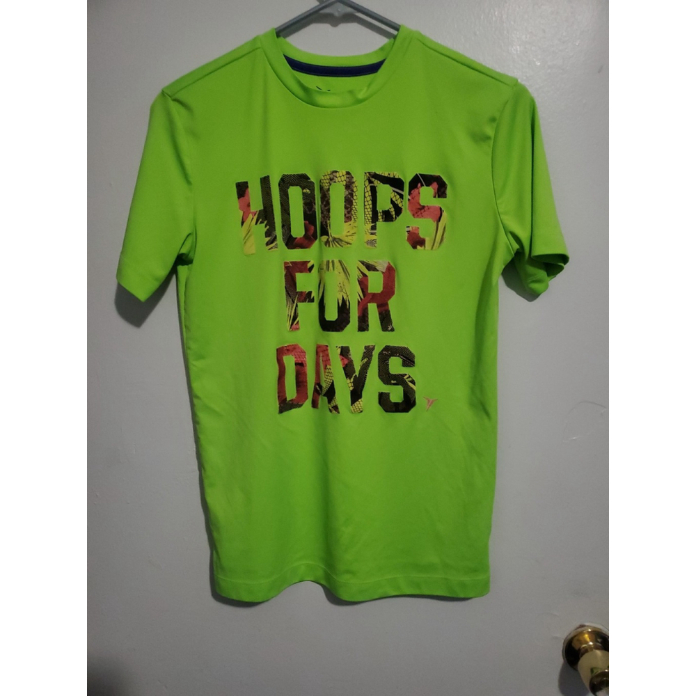 Old Navy Active Go-Dry Mens Boys TShirt Size Xl Hoops for Days Basketball